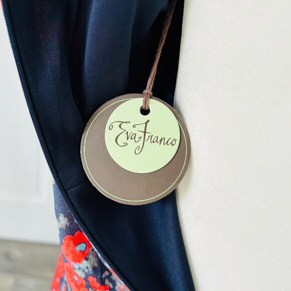 NEW with TAGS Eva Franco Zinta Dress in Red Poppy (size 2) - Picture 12 of 15